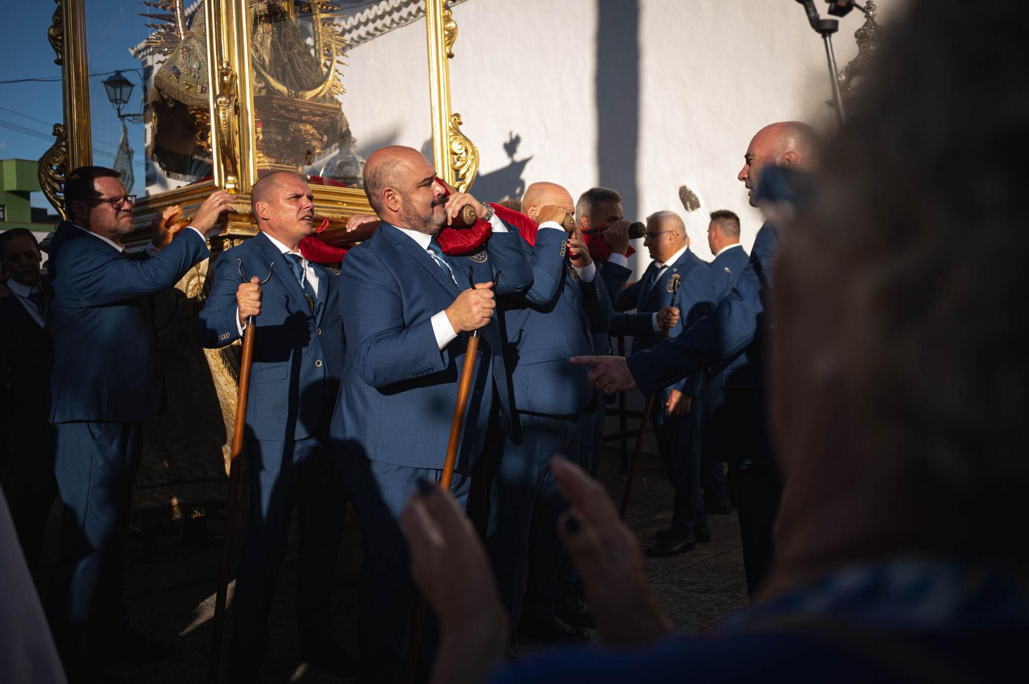 Bajada de La Virgen de Las Nieves en La Palma