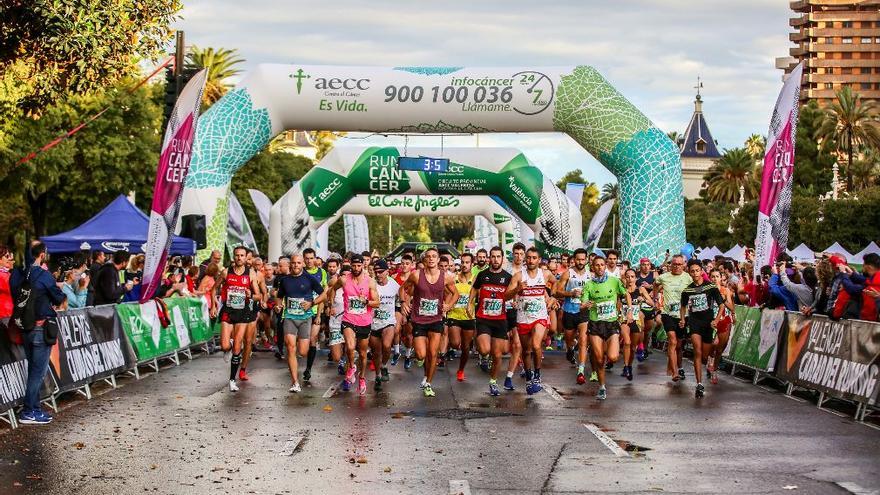 Salida de València Contra el Cáncer