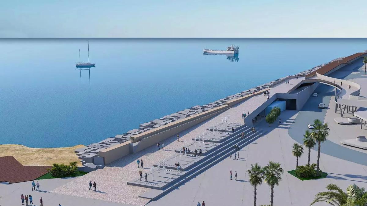 Torrevieja adjudica las obras para concluir el entorno del dique de Levante por 3,58 millones y ocho meses de plazo