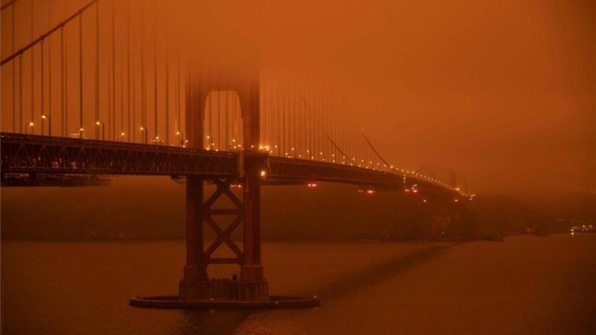 El 'apocalípsis naranja' San Francisco y el recuerdo Blade Runner 2049