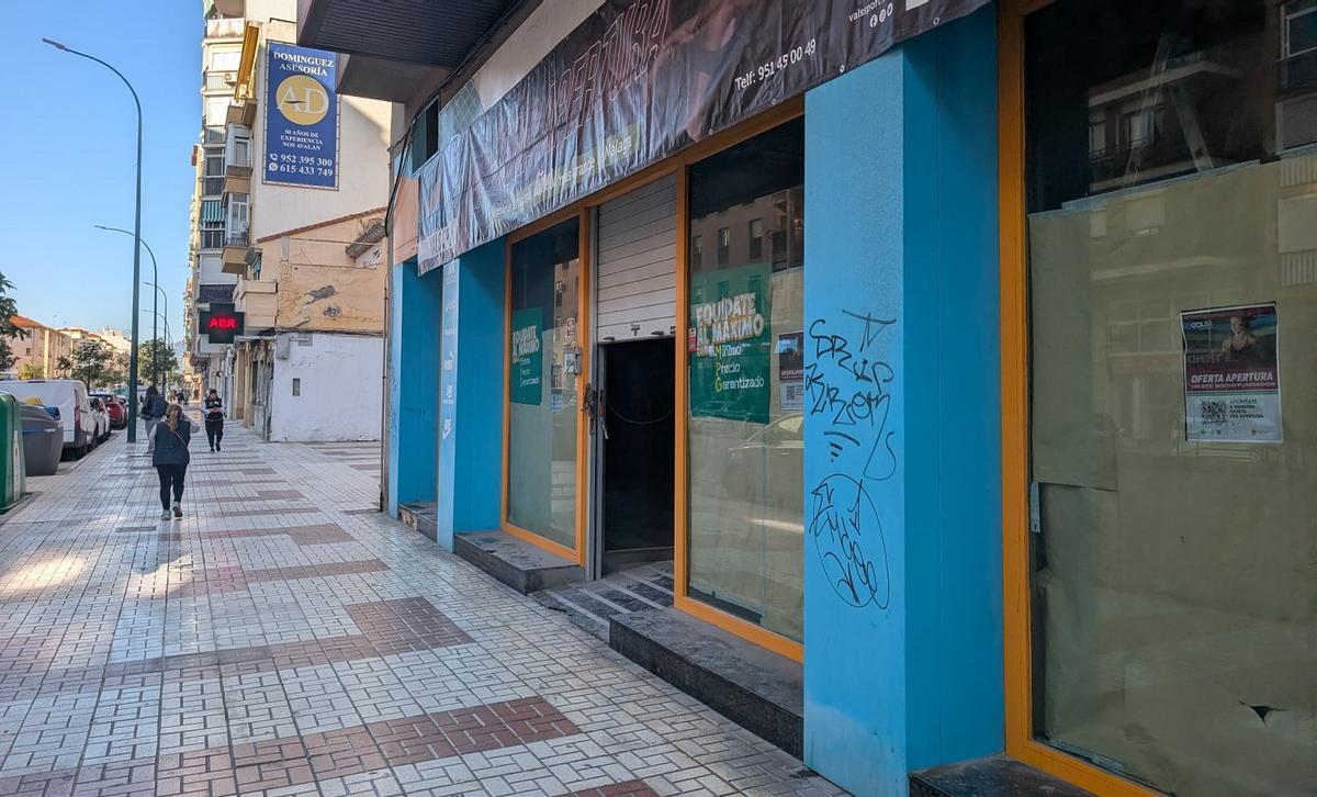 Otra imagen del local de la calle Héroe de Sostoa donde Vals Sport abrirá un nuevo gimasio.