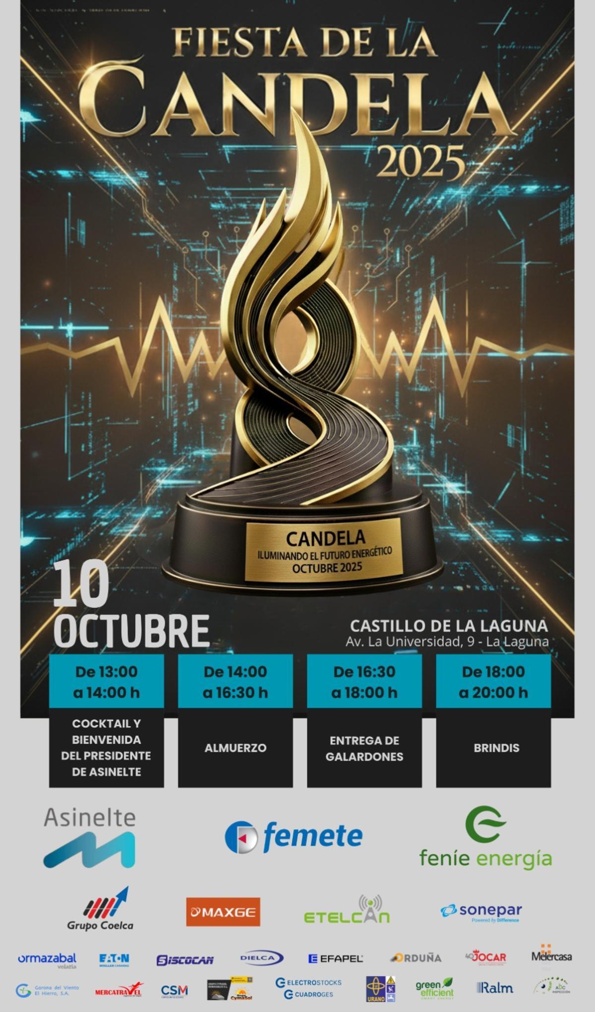 Cartel de la Fiesta de la Candela 2025
