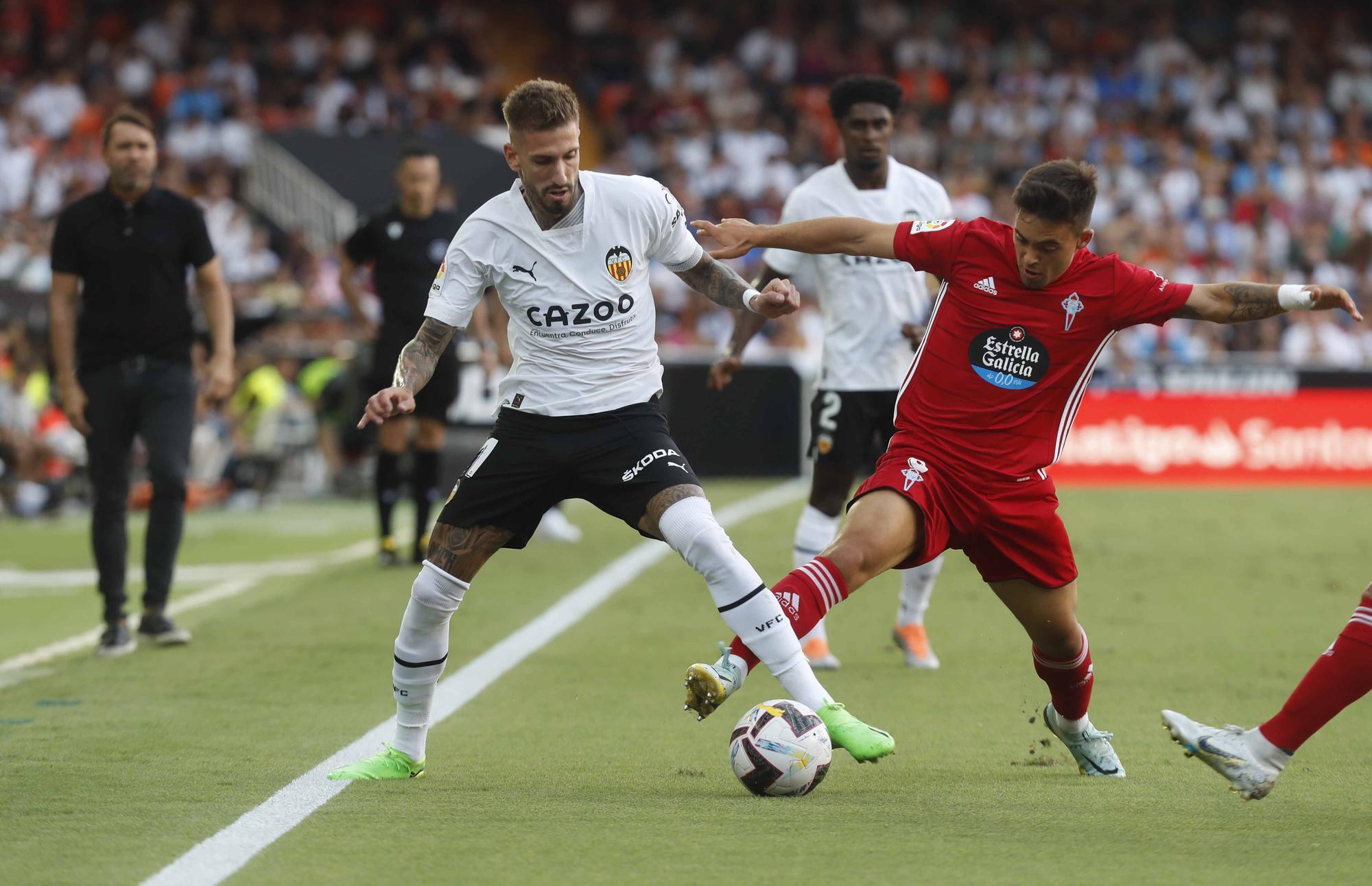 El Valencia - Celta en imágenes