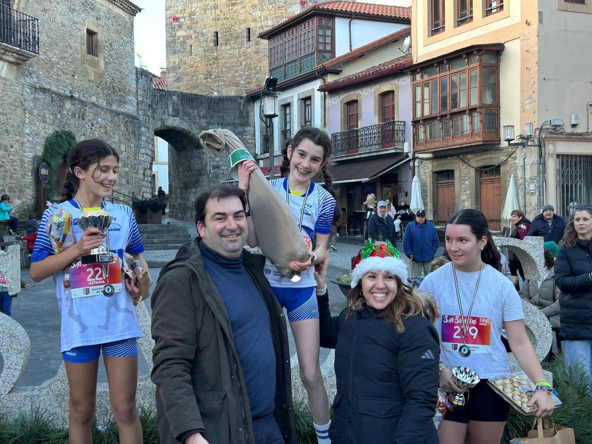 EN IMÁGENES: Así fue la San Silvestre de Salas, con más de 200 corredores de todas las edades