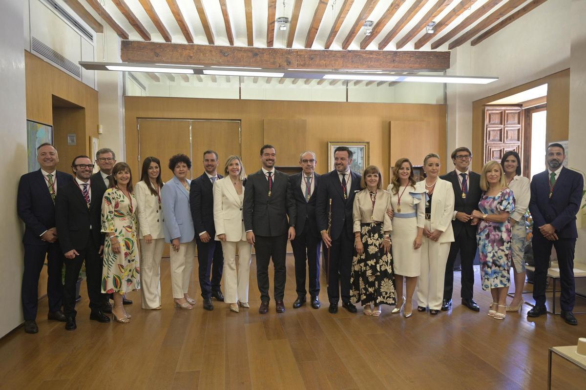 Constitución de la nueva Corporación municipal en el Ayuntamiento de Elche