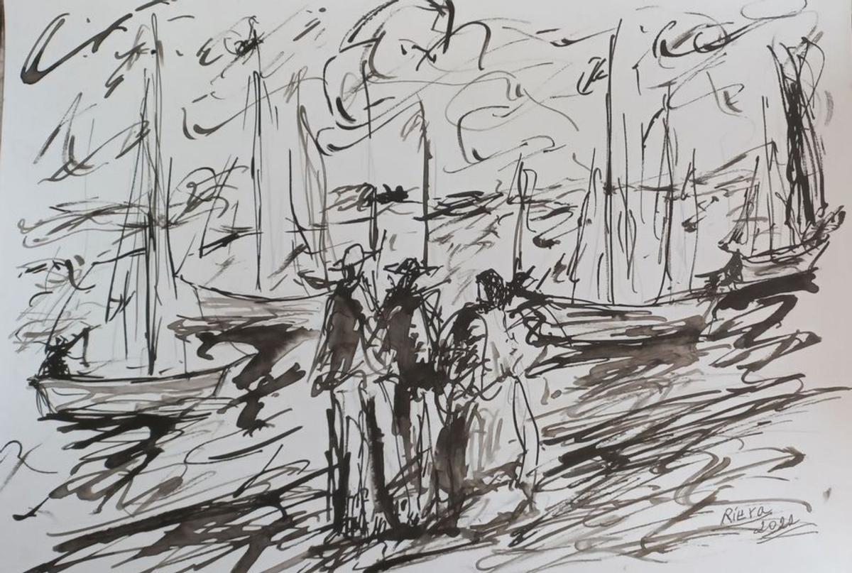 Exposición sobre la Ibiza clásica en la galería Malvin de Madrid