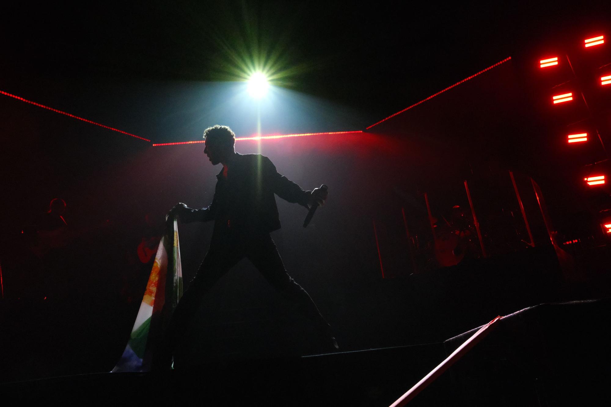 El concierto de David Bisbal en el Martín Carpena de Málaga, en imágenes