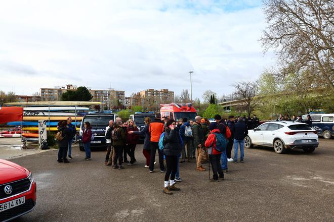 Familias y amigos retoman la búsqueda de Pablo Cebolla este sábado en Zaragoza