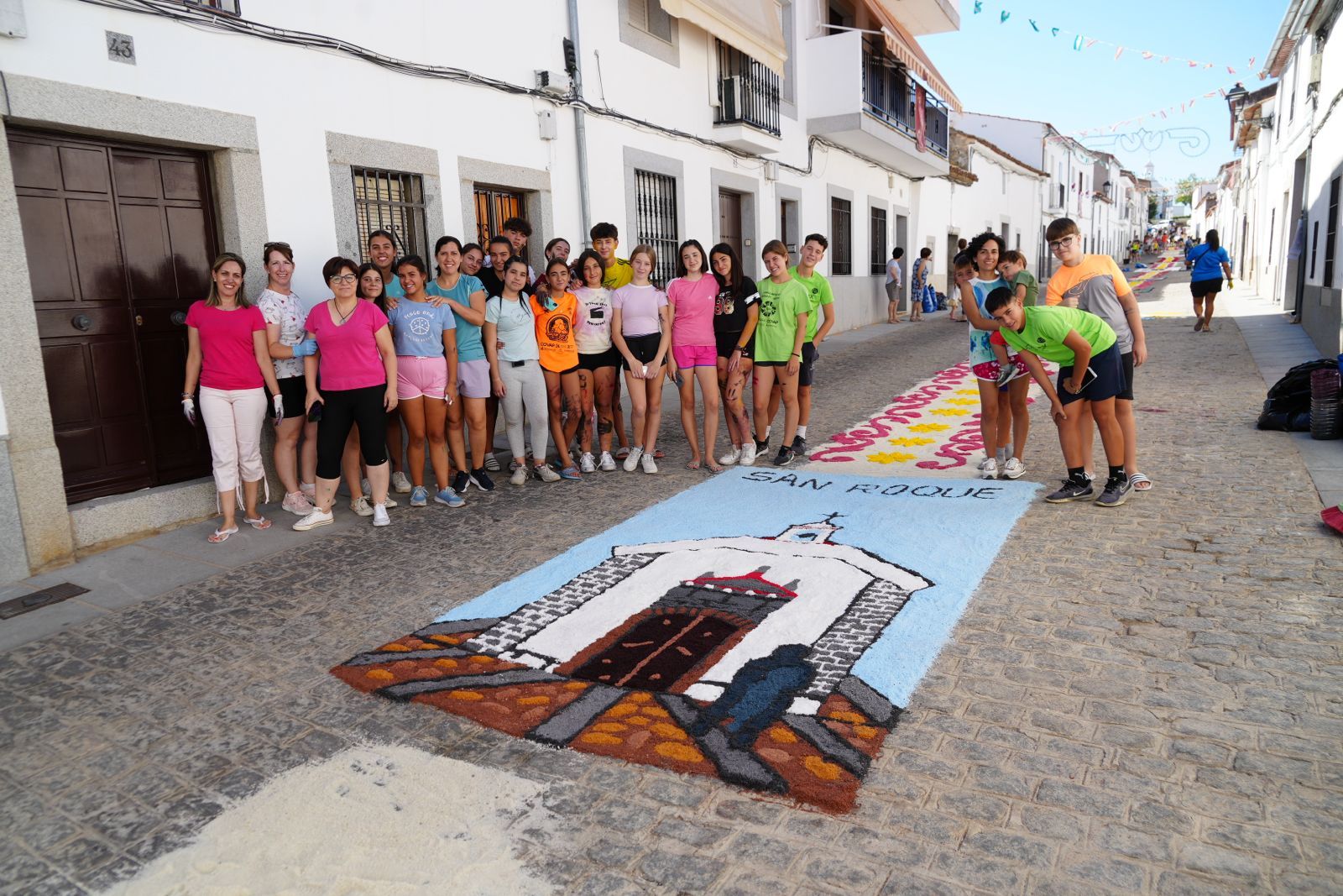 Alfombras de sal en Dos Torres