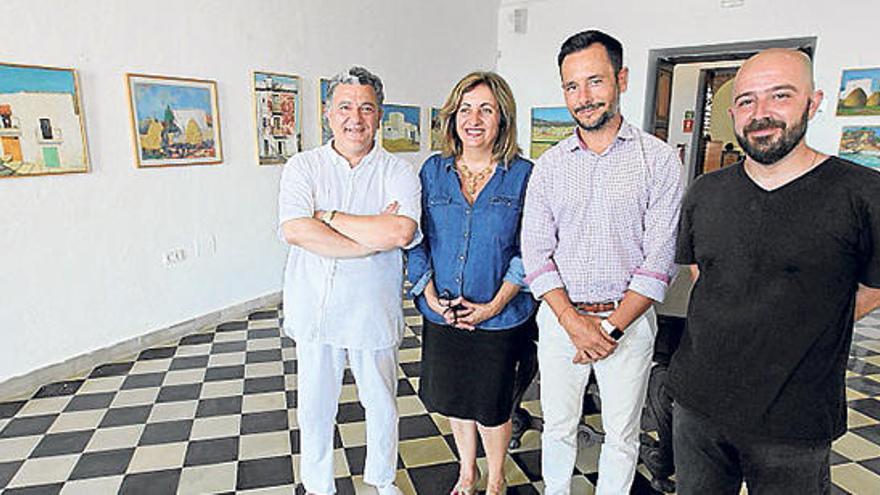 Andreu Carles López,Fanny Tur, Rafa Ruiz y Pep Tur.