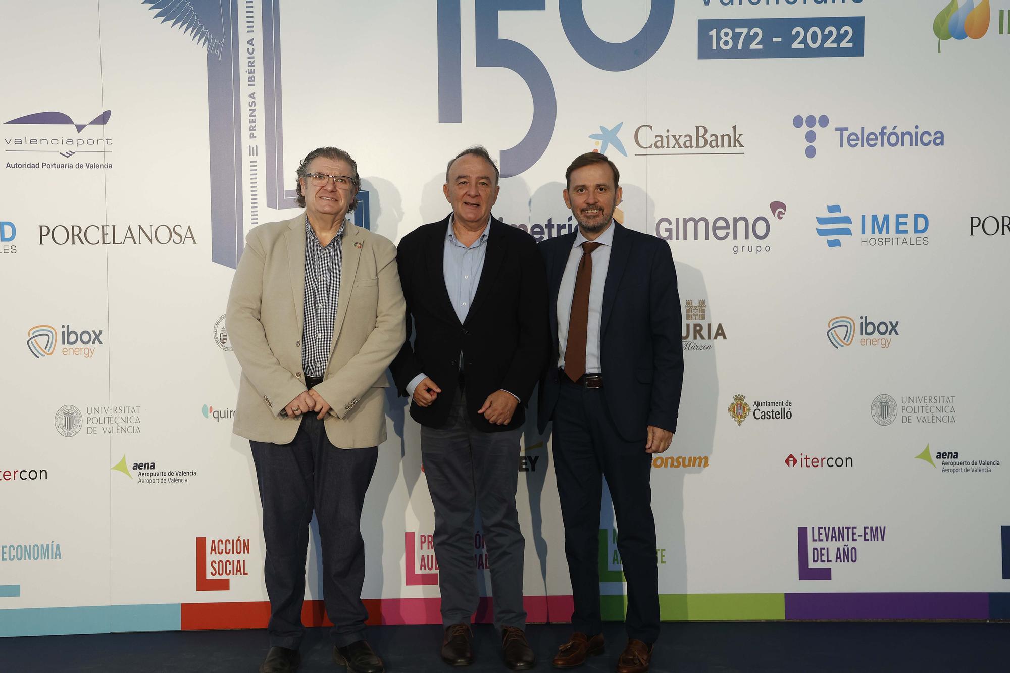 Todas las fotos de la gala de entrega de los premios Levante-EMV - 150 Aniversario