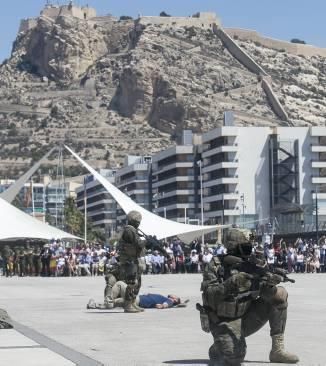 El Ejército «toma» Alicante