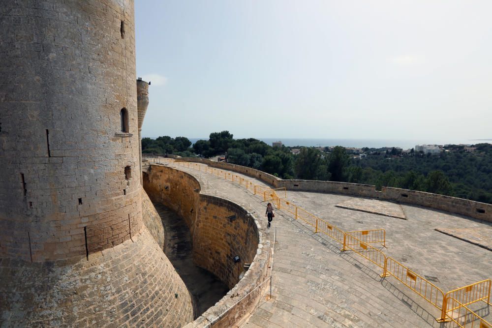 Problemas de mantenimiento en el Castell de Bellver