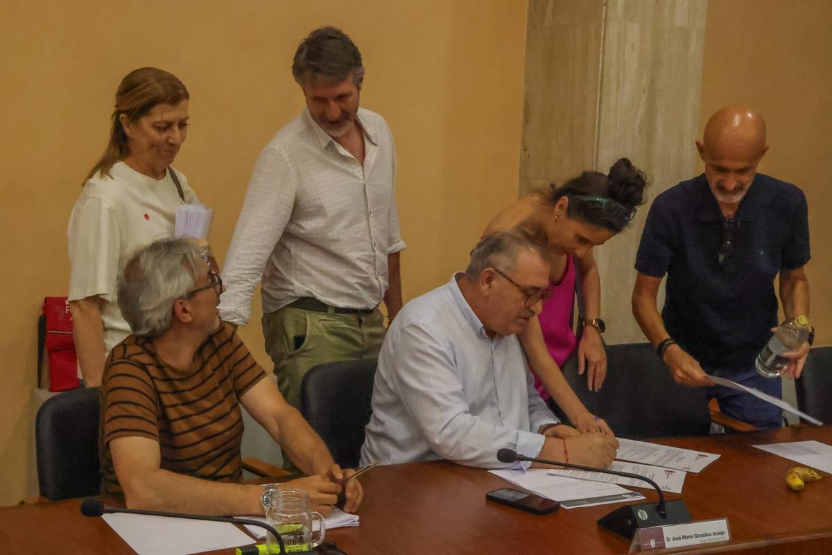 El apoyo del BNG fue decisivo para la aprobación de la mayoría de puntos.