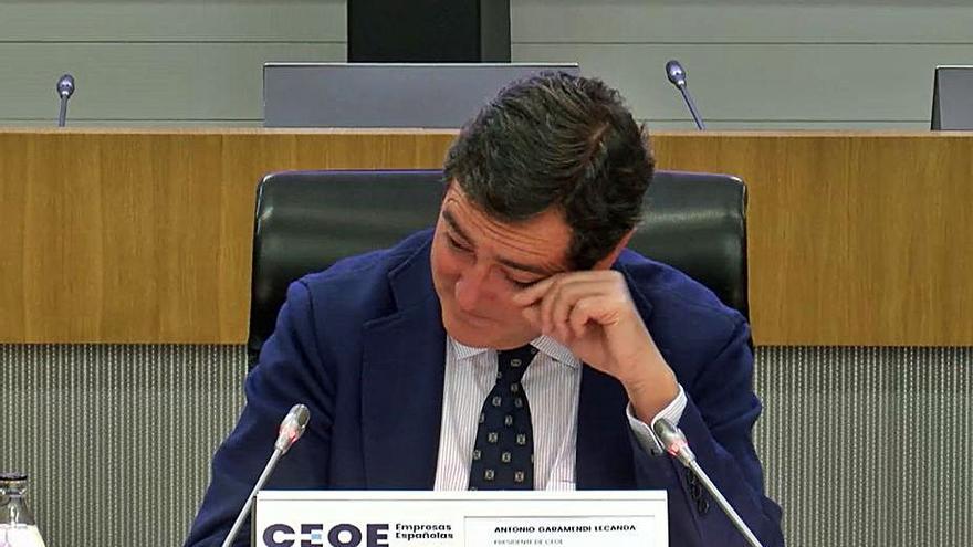 Garamendi, presidente de la CEOE.  | // E.P.