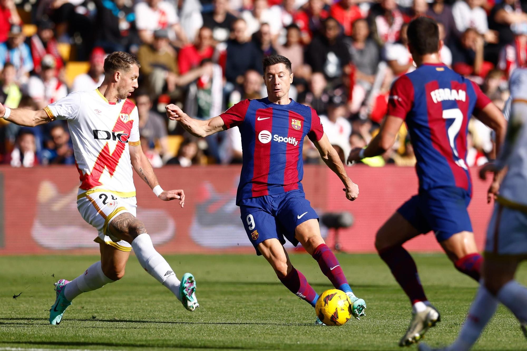 Rayo - Barcelona, en fotos