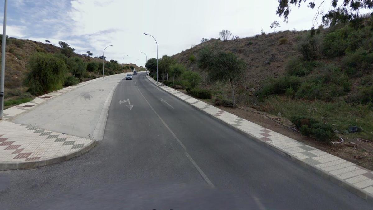 La calle Pepa Flores González de Torre de Benagalbón, en la que se ha registrado el accidente