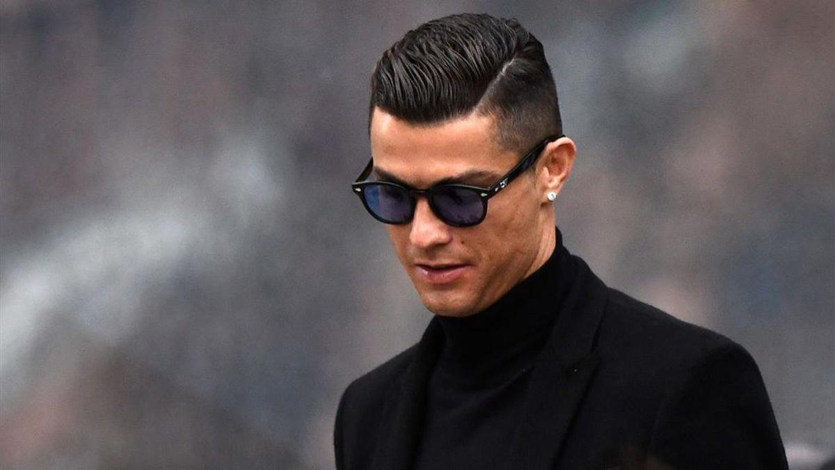 Cristiano Ronaldo, a la entrada del Juzgado