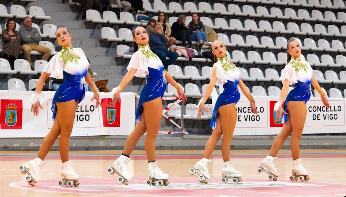 Uno de los cuartetos participantes.