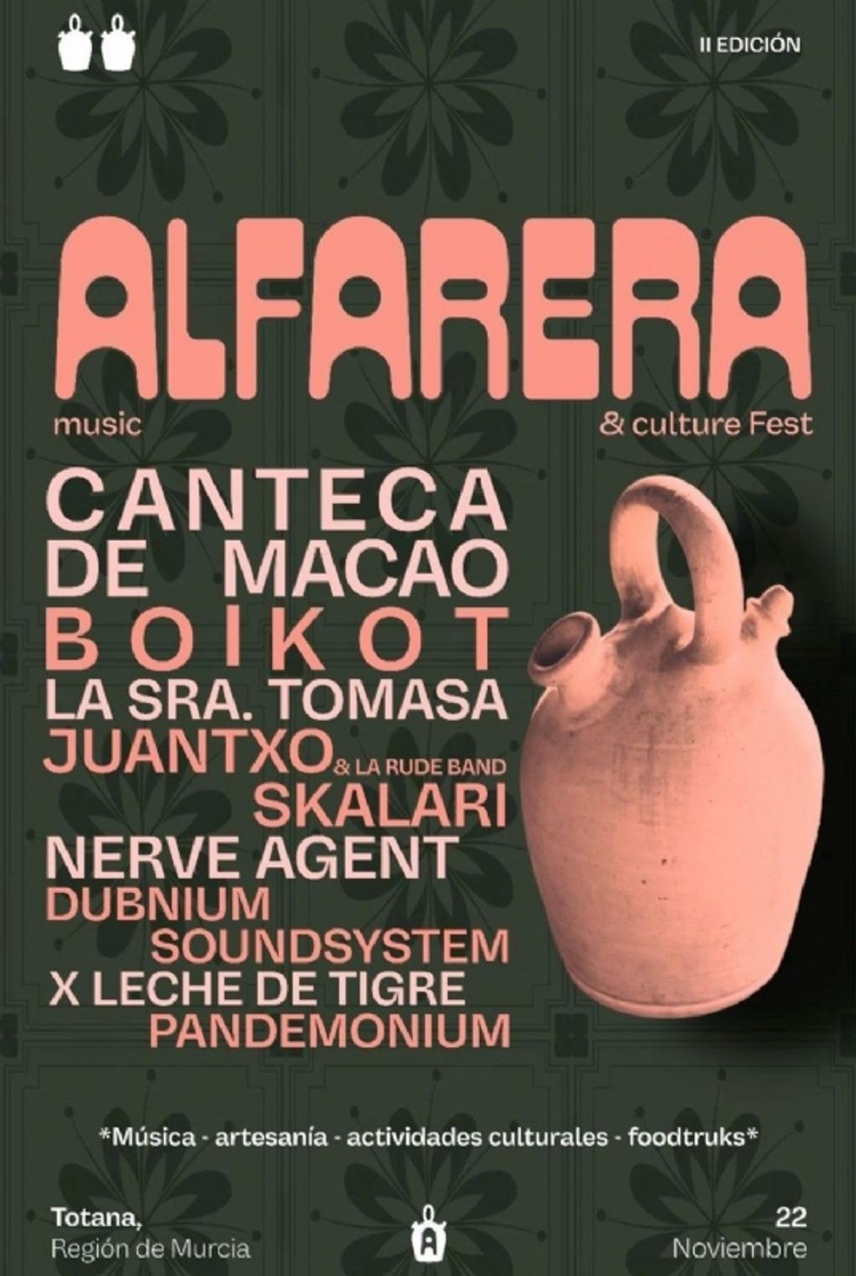Cartel del Alfarera Music and Culture Fest.