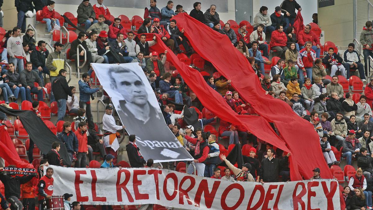 Cúper siempre se ha sentido querido por la afición del Mallorca, que le ovacionó en su segunda etapa.