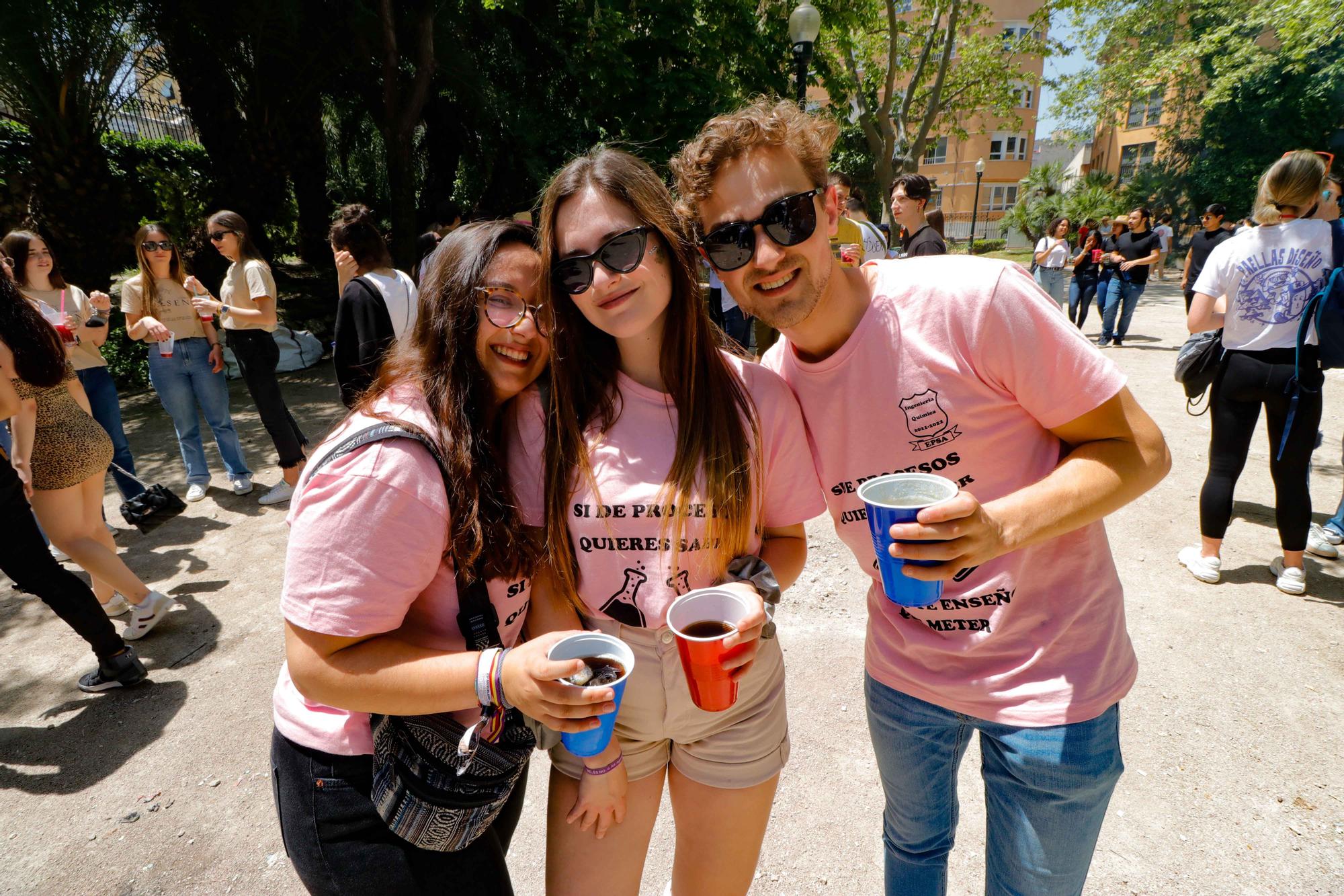 El Campus de Alcoy de la UPV recupera su fiesta de "las paellas"