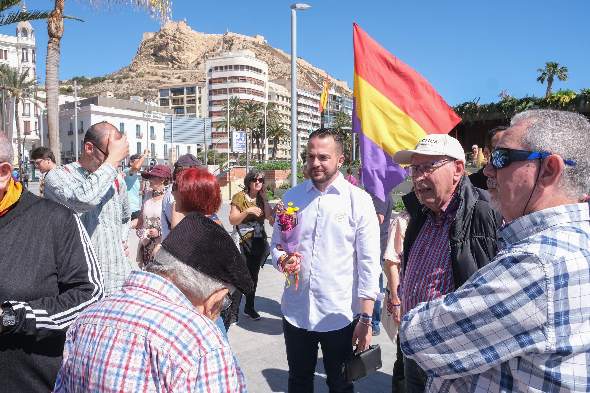 Homenaje a los exiliados republicanos del Stanbrook en el Puerto de Alicante