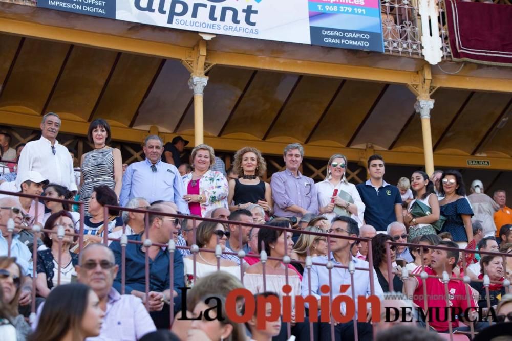 Ambiente en la corrida de rejones de la Feria de M