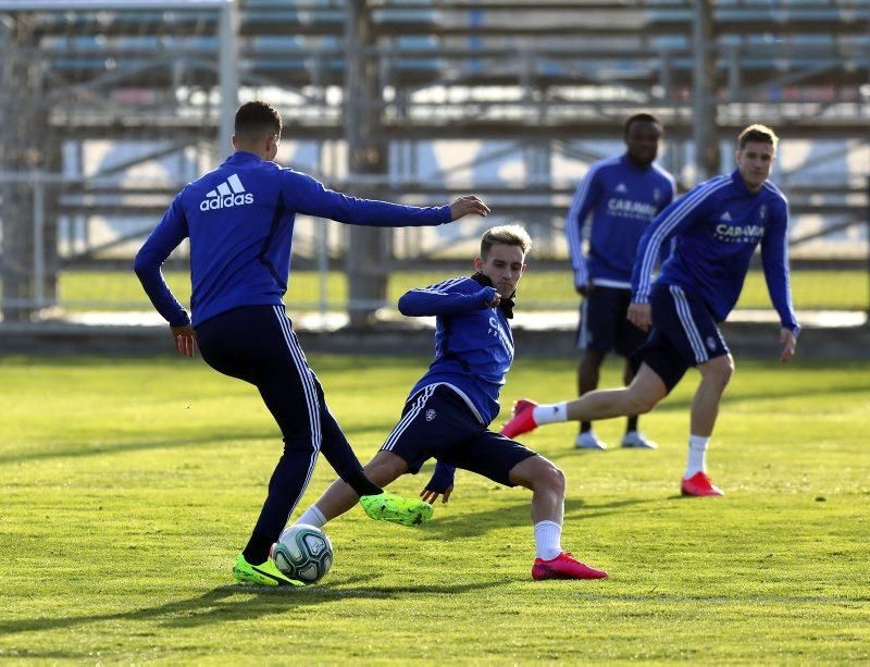 Entrenamiento del Real Zaragoza (7-2-2020)