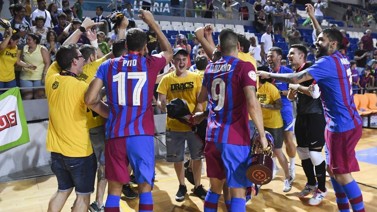 El Barça vivió una fiesta en Son Moix... con los Dracs