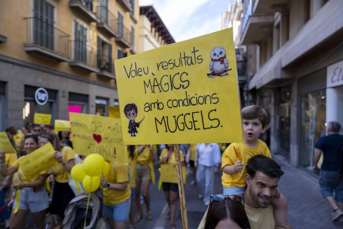 La manifestación del sector educativo 0-3 en imágenes