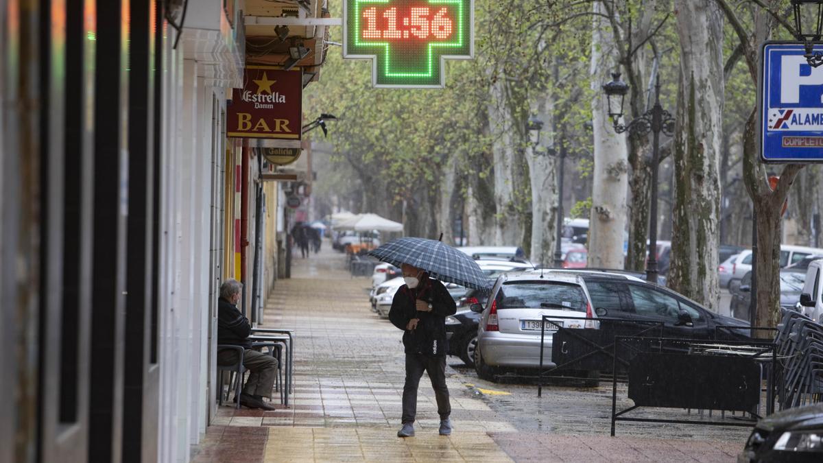 Lluvia en València: comienza la ola de frío del puente de San José