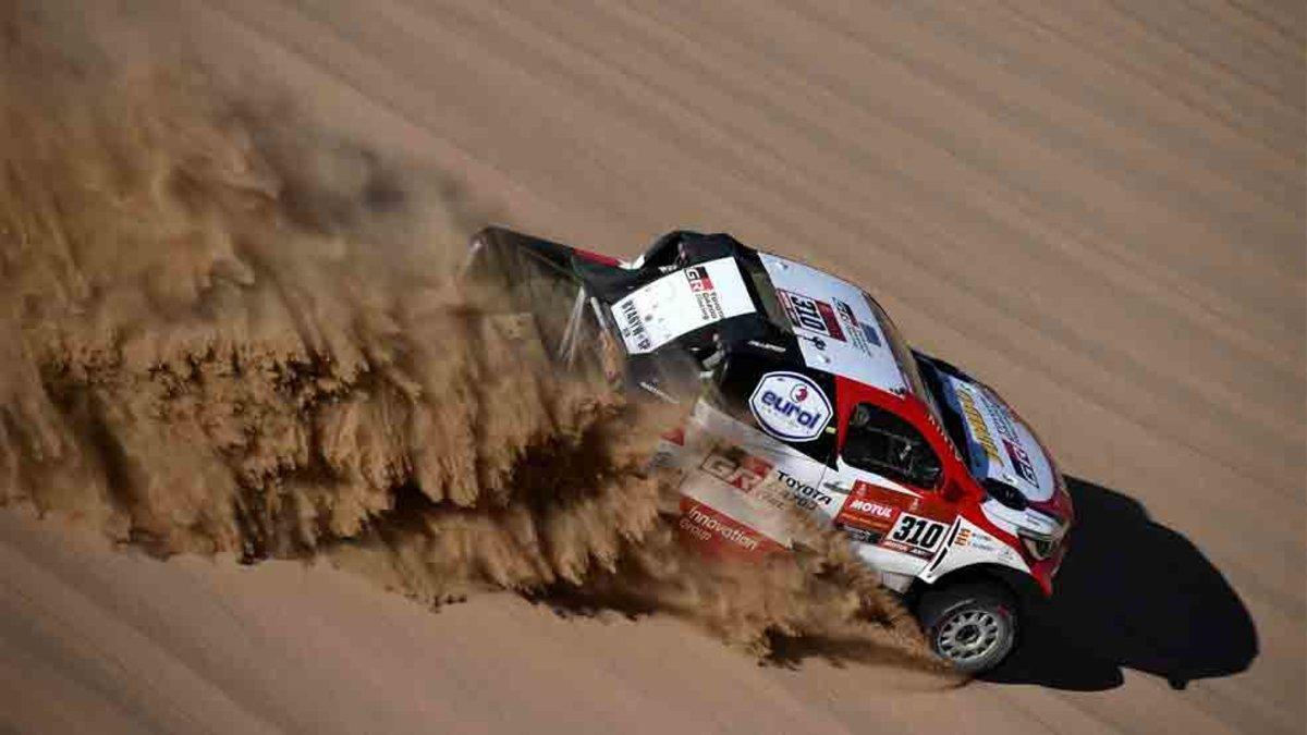 Fernando Alonso tiene problemas en el Dakar 2020