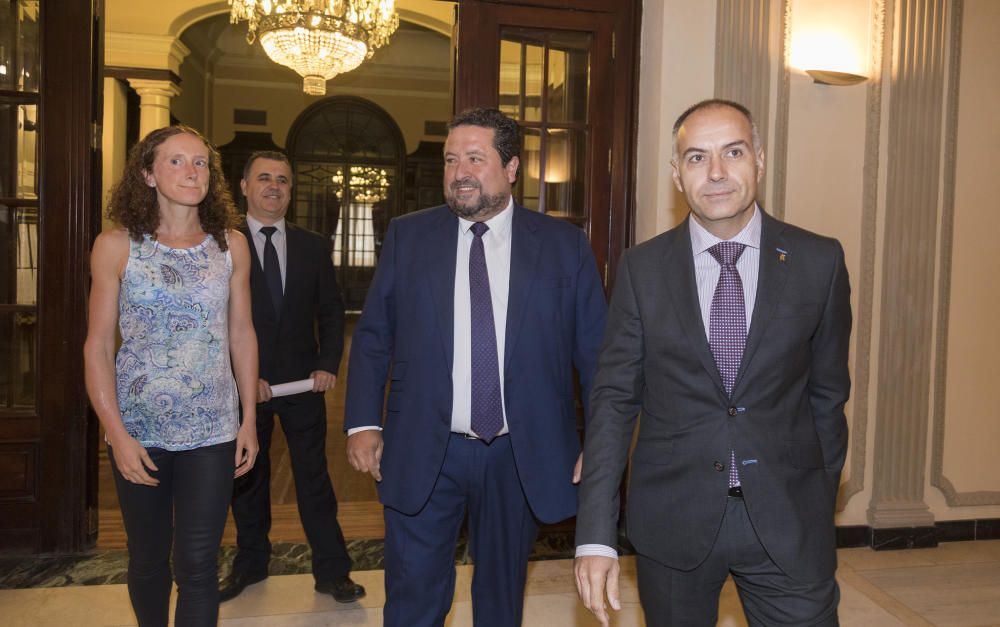 Desayuno con Javier Moliner en el Casino Antiguo de Castelló