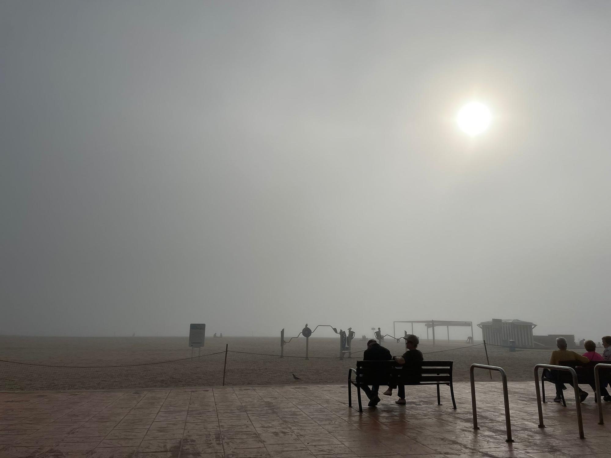 Niebla en Benidorm