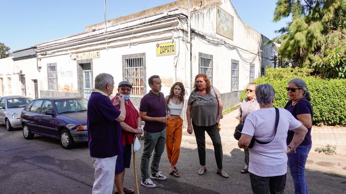 Ricardo Cabezas, durante su visita al Progreso en verano.