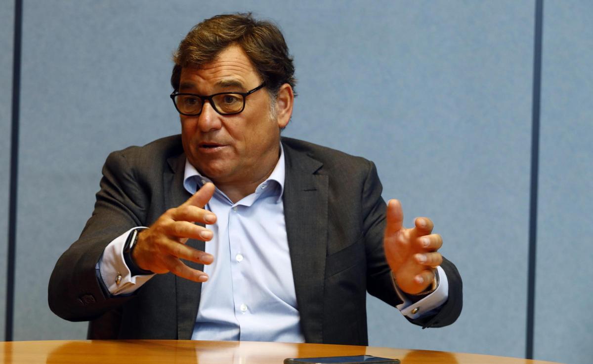 Raúl Sanllehí, durante una entrevista concedida a este diario.