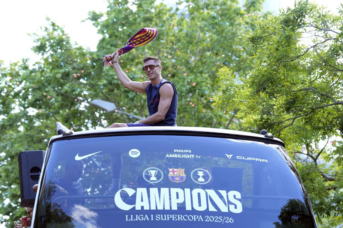 Les millors imatges de la rua del Barça a Barcelona
