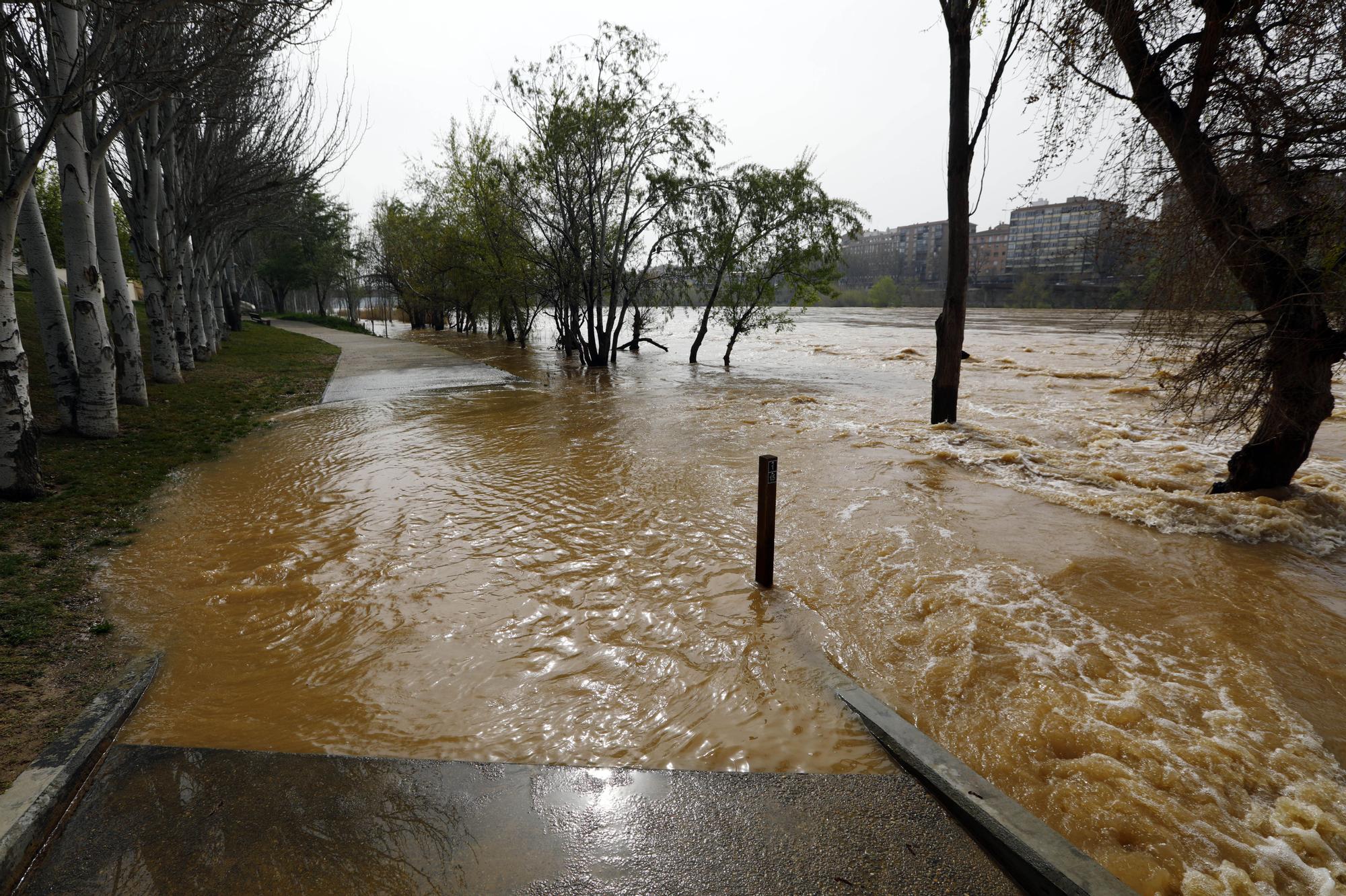 Crecida del río Ebro