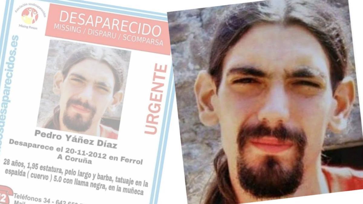 Uno de los múltiples carteles difundidos por SOS Desaparecidos.