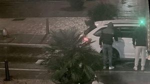 Imagen de los ladrones detenidos en Reus