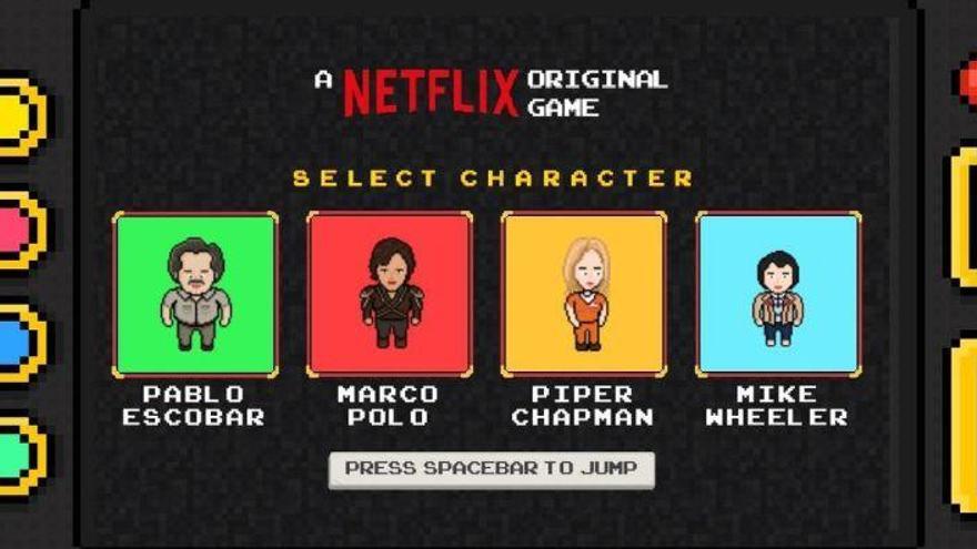 El retro-juego para los adictos a Netflix