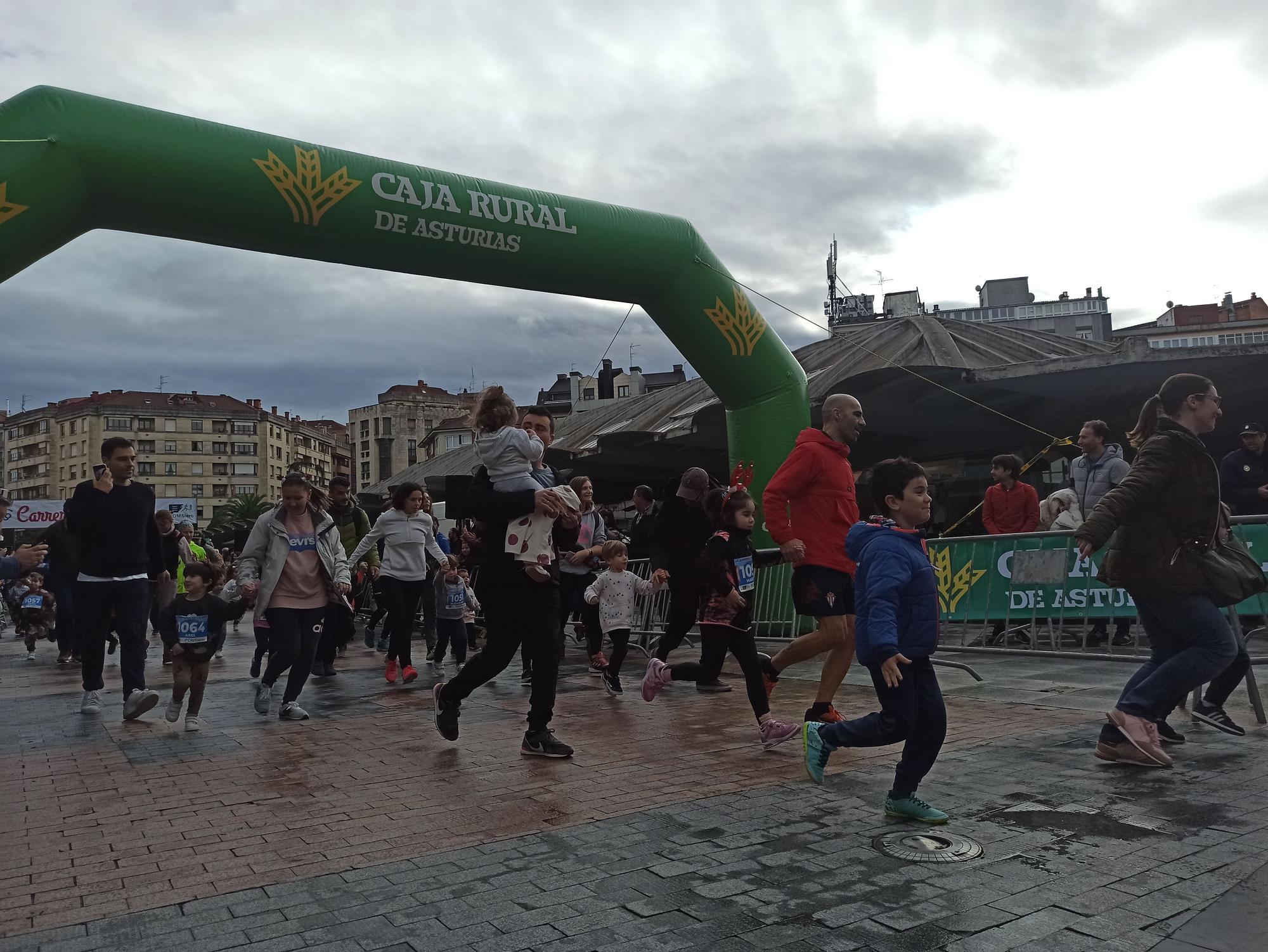 Casi 1.500 participantes disputan la carrera de Fin de Año de Pola de Siero