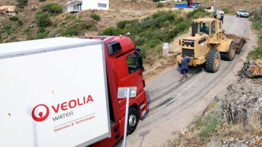 El tràiler ha necessitat l&#039;ajuda d&#039;una grua