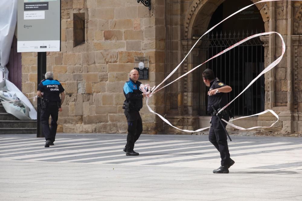 Viento en Gijón