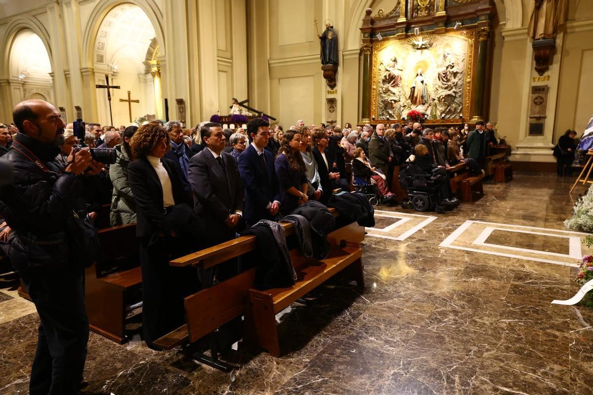 Funeral por la muerte de Jorge García-Dihinx y Natalia Román en el alud de Panticosa Funeral por la muerte de Jorge García-Dihinx y Natalia Román en el alud de Panticosa