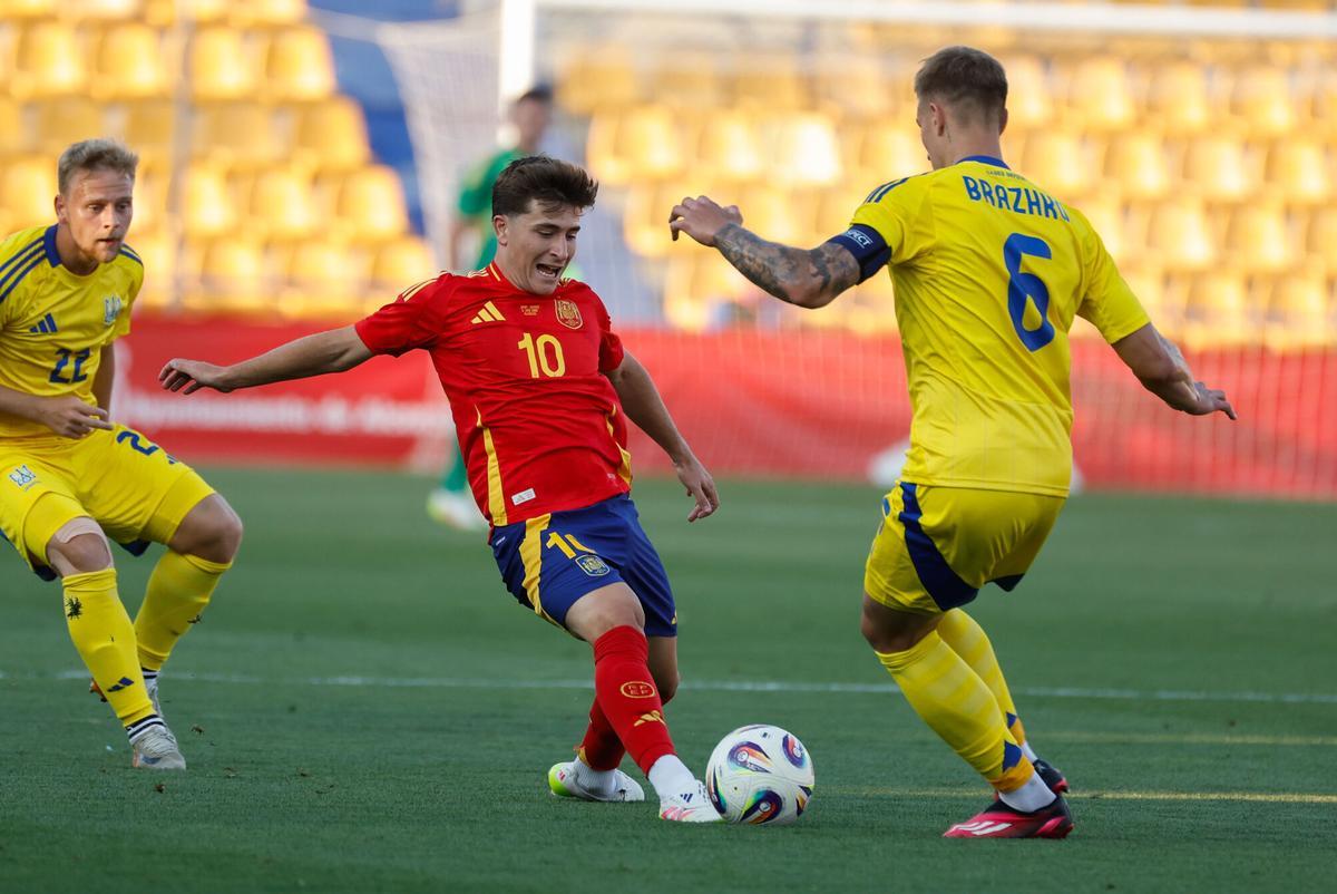 Pablo Torre es uno de los capitanes de la selección española sub-21