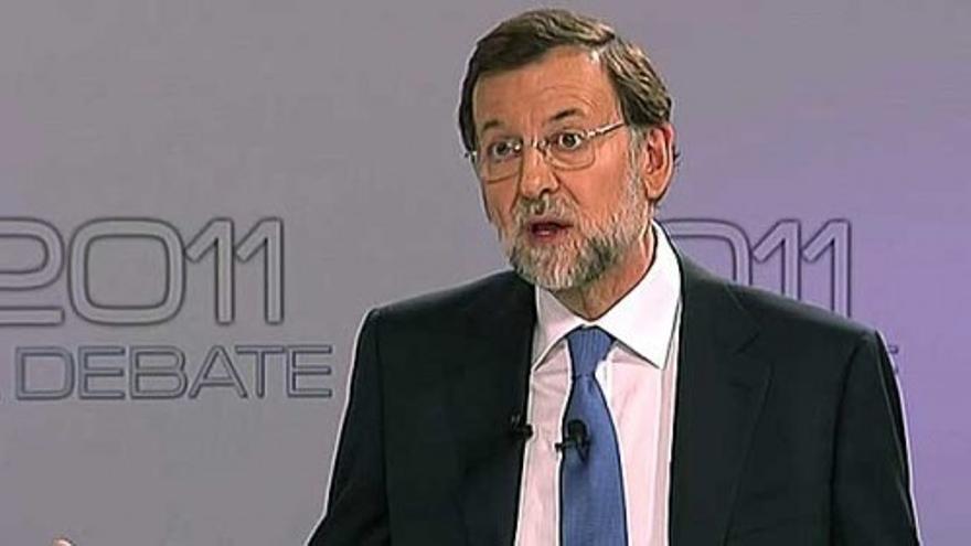 Rajoy: &quot;No soy como usted, cumpliré mi programa electoral&quot;