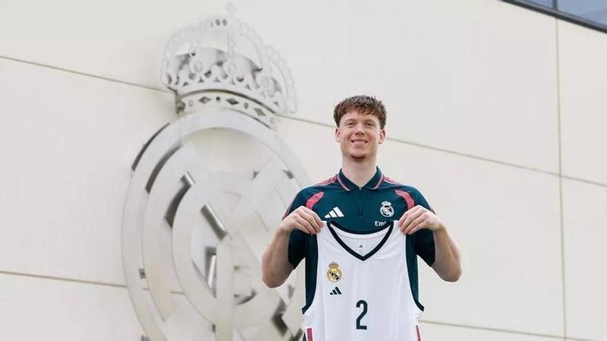 El escolta ucraniano Max Shulga, nuevo jugador del Real Madrid