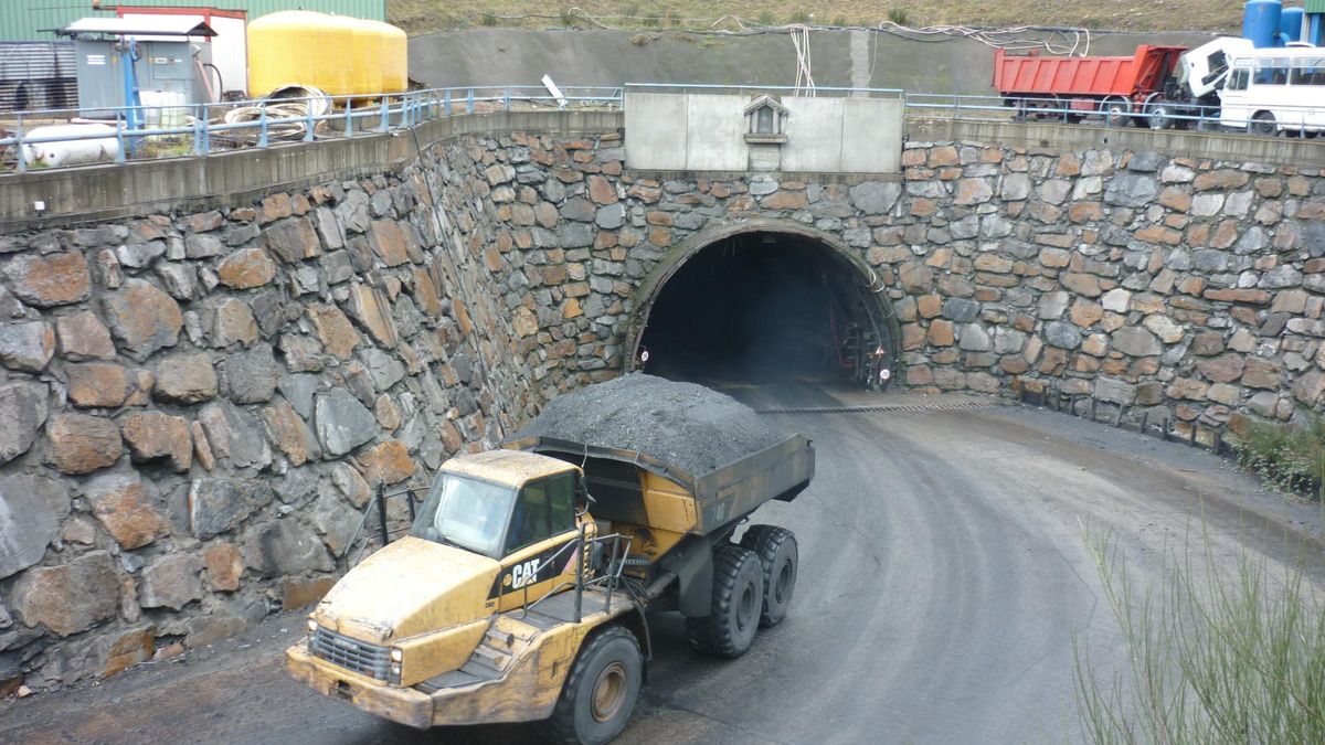 Entrada a la mina de Cerredo. | d. álvarez